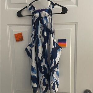 Emery Rose sleeveless blouse size xl